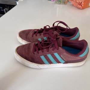 Adidas Busenitz Vulc II Crimson & Mint Shoes